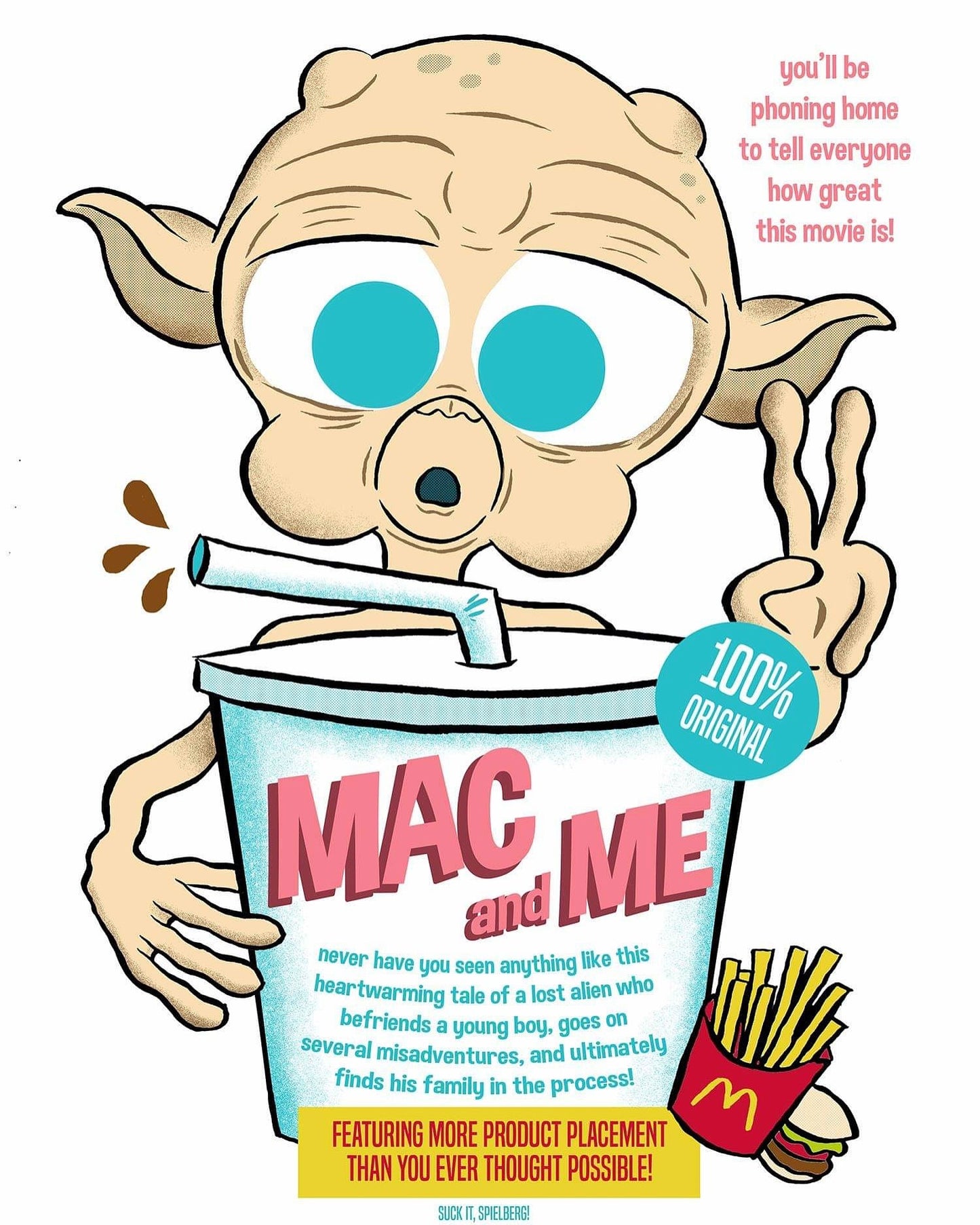 "Mac and Me" 12 x 16 limited edition poster