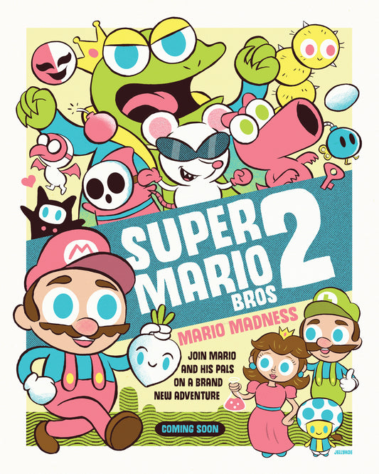 "Mario Madness" 16x20 AP poster print