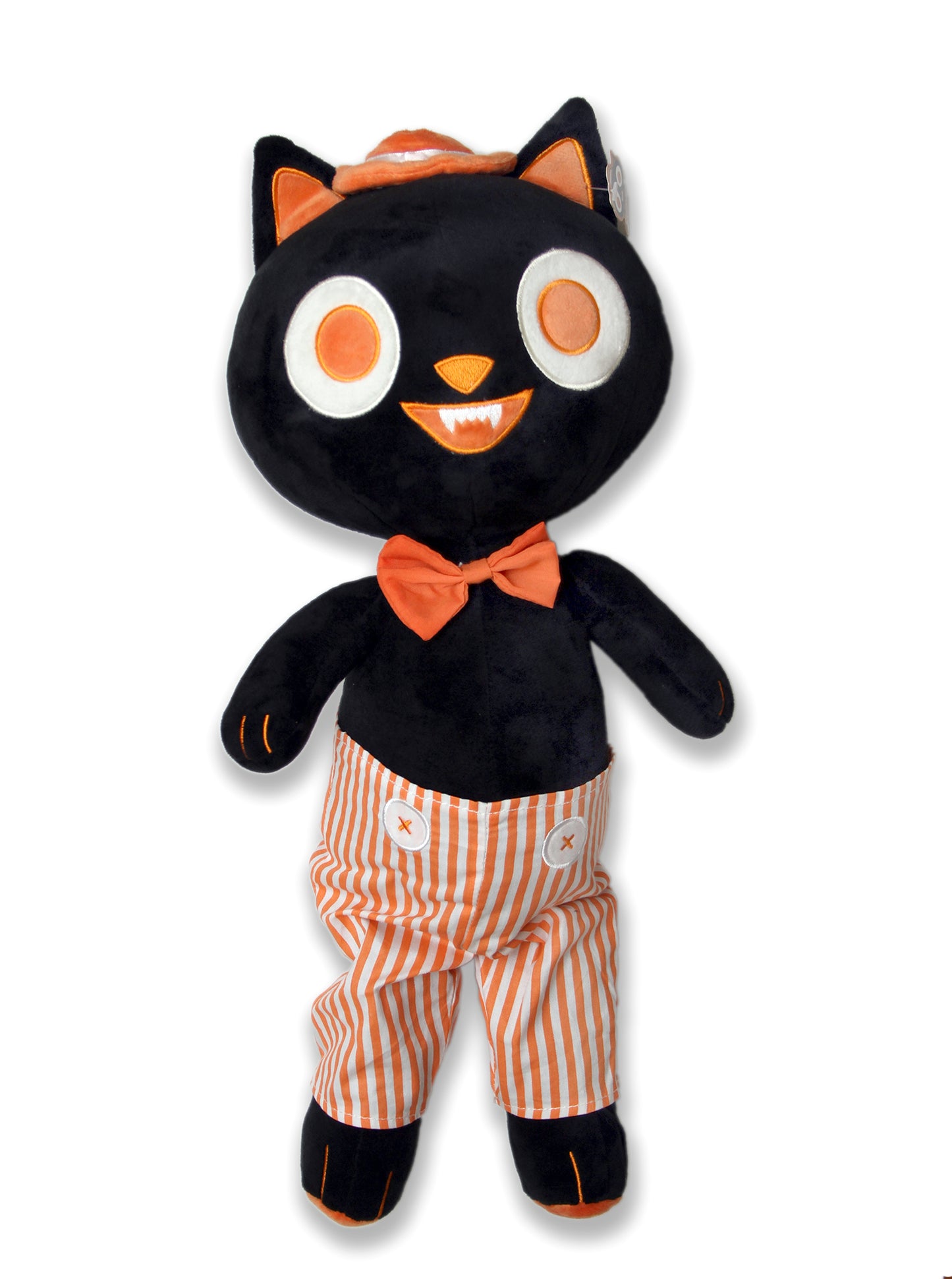"Midnight Jack" Halloween cat plush