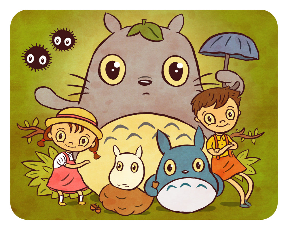 "Totoro" 8 x 10 print